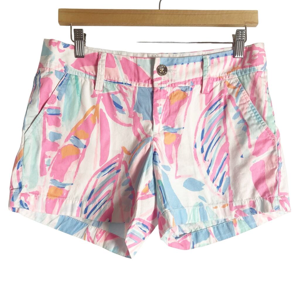 Lilly Pulitzer The Callahan Short Out To Sea Print Size 4